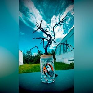 UV DTF Michael Myers glass cup
